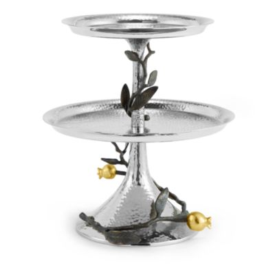 Pomegranate 2-Tier Etagere