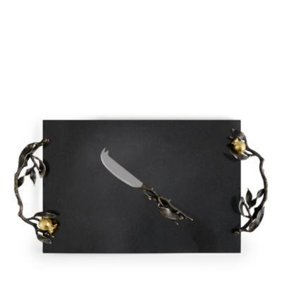 Pomegranate Cheeseboard with Knife