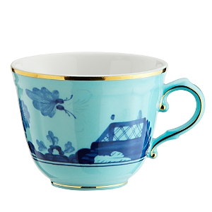 Ginori 1735 Oriente Italiano Antico Doccia Espresso Cup In Blue