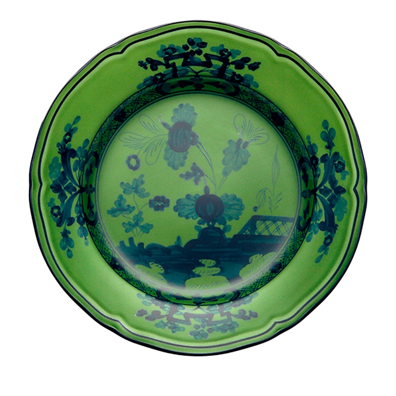 Ginori 1735 Oriente Italiano Bread & Butter Plate, Malachite In Green
