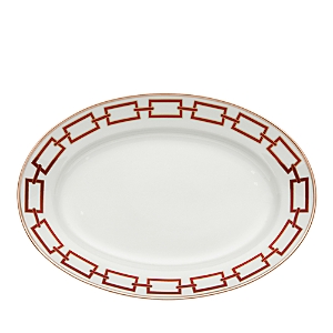 Ginori 1735 Impero Oval Flat Platter