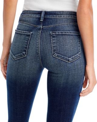 Ruth High Rise Straight Jeans in Naples