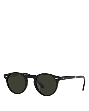 Oliver Peoples Gregory Peck 1962 Round Sunglasses, 47mm