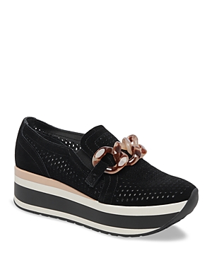 Dolce Vita Women's Jhenee Slip On Perforated Chain Sneakers