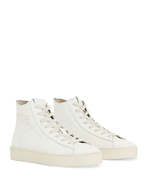 Allsaints Tana High Top Sneaker In White