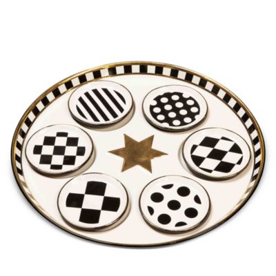 Courtly Seder Plate