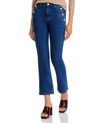 Derek Lam 10 Crosby Goldie High Rise Crop Jeans in Lexington