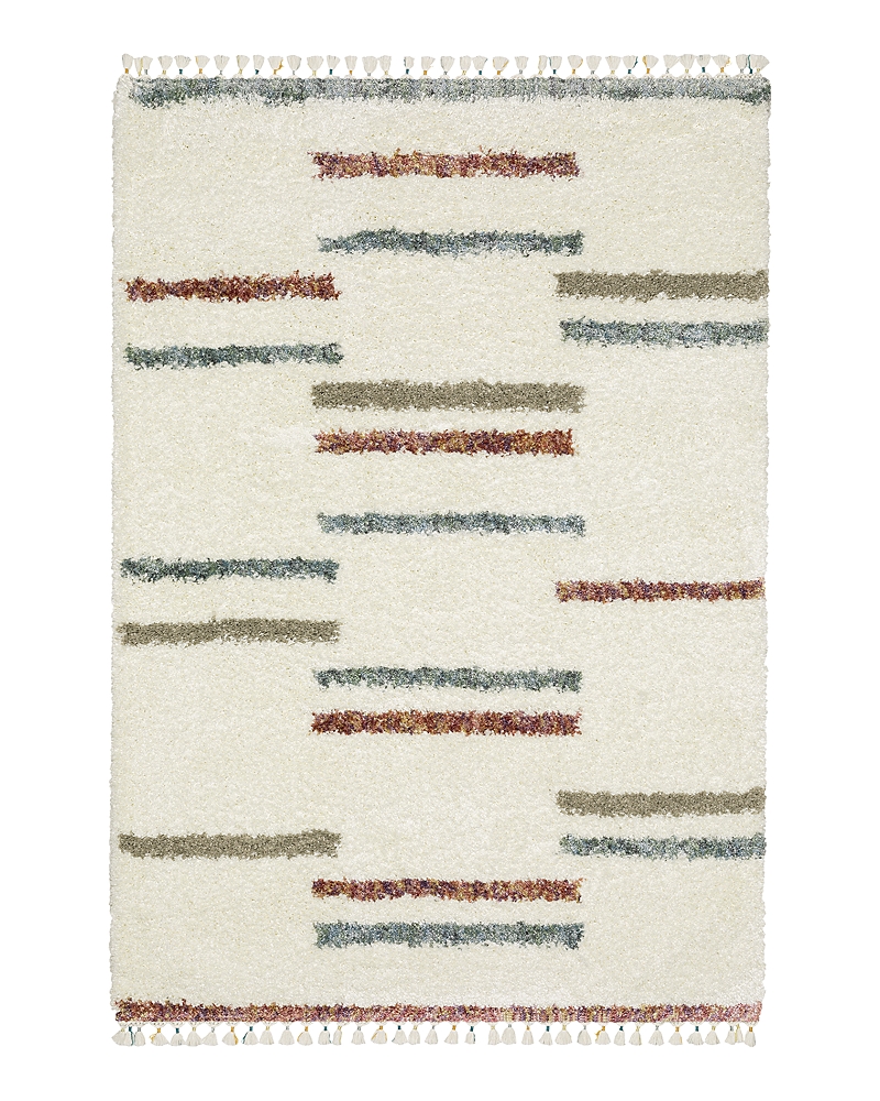 Oriental Weavers Axis Ax04a Area Rug, 6'7 X 9'6 In Ivory