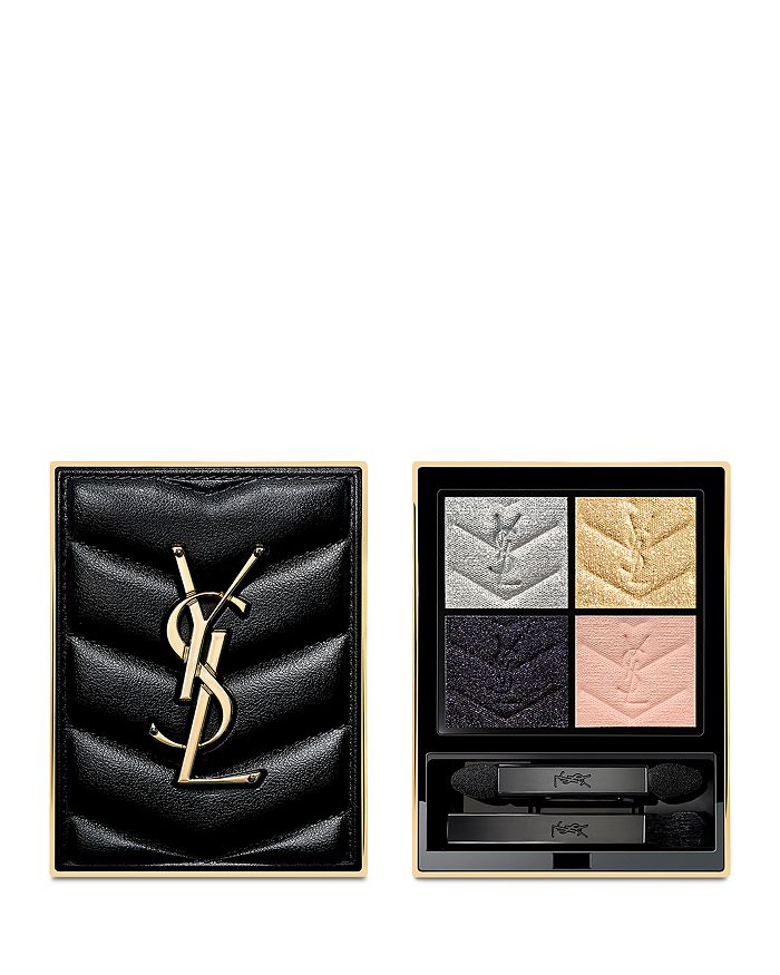 Yves Saint Laurent Beaute YSL beige Makeup Bag Pouch case clutch
