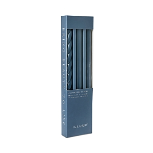 Illume Assorted Deep Blue Candle Tapers 3-pack, 7.65 oz.