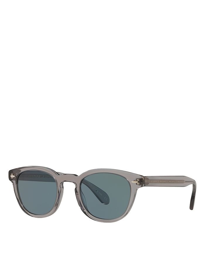 Oliver Peoples Sheldrake Round Sunglasses, 49mm | Bloomingdale's