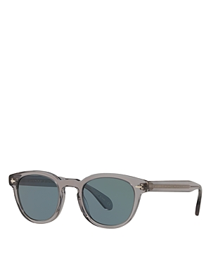 Oliver Peoples Sheldrake Round Sunglasses, 49mm