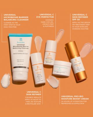 Universal C Skin Refiner Vitamin C Serum + SPF50 Mineral Sunscreen