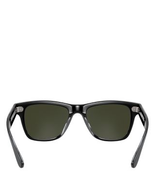 Unisex Polarized Square Sunglasses, 54mm
