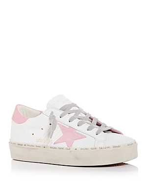 Golden Goose Women's Hi Star Low Top Sneakers In White Antique