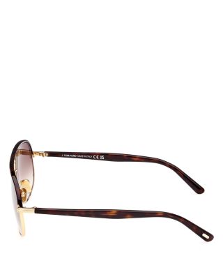 Maxwell Pilot Sunglasses, 59mm