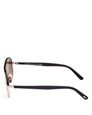 Maxwell Pilot Sunglasses, 59mm