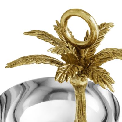 Palm Triple Bowl Server