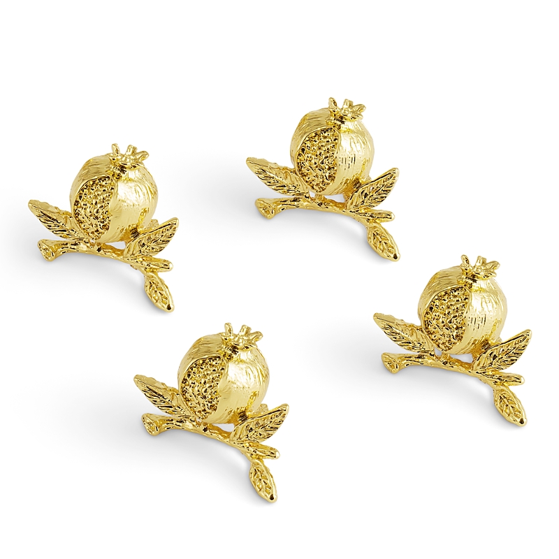 Michael Aram Pomegranate Gold Place Card Holders, Set Of 4