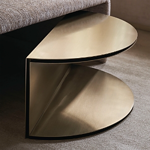 Caracole All Together Accent Table In Champagne