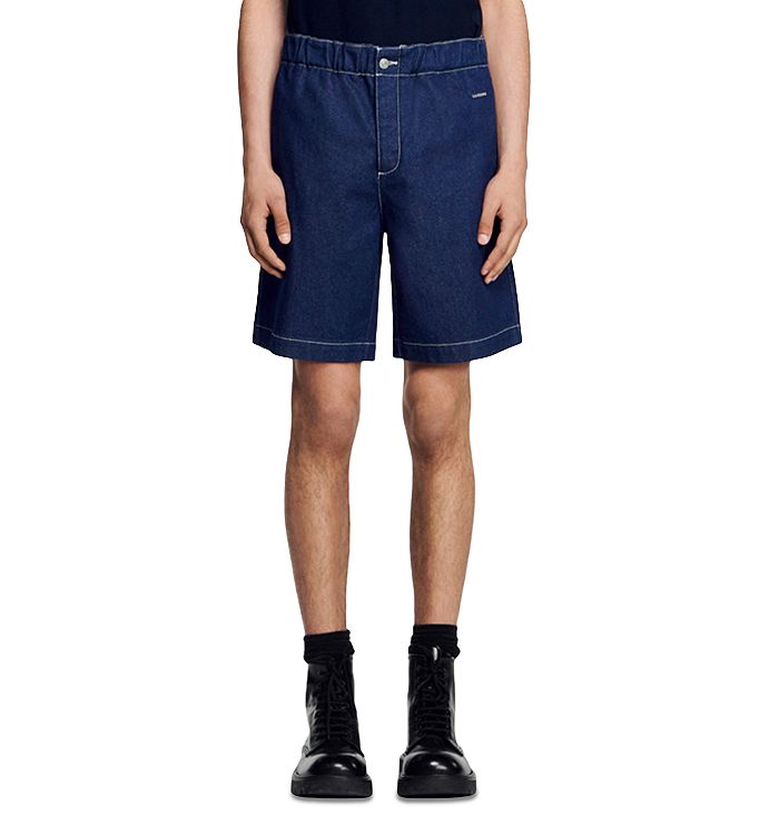 Sandro Denim Shorts Bloomingdale s