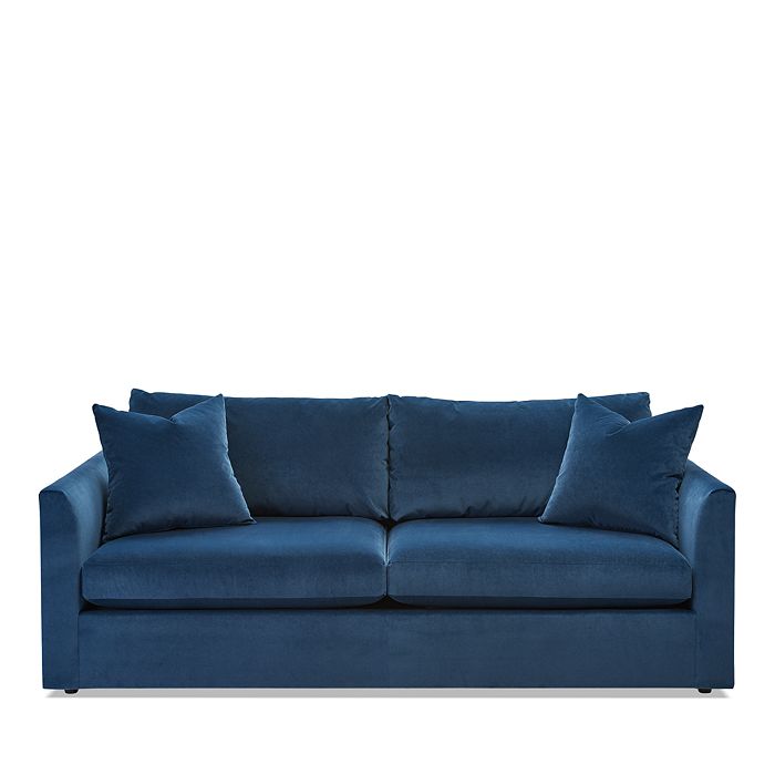 Massoud Lucas Two Cushion Sofa In Banks Acorn
