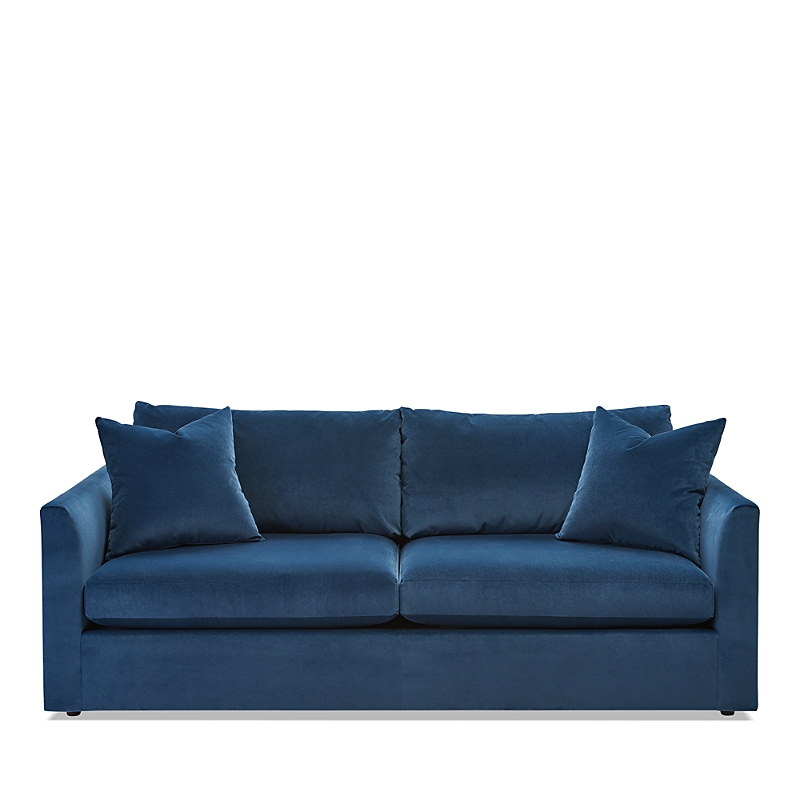Massoud Lucas Two Cushion Sofa In Banks Fleece