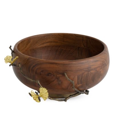 Michael Aram - Butterfly Ginkgo Wood Bowl