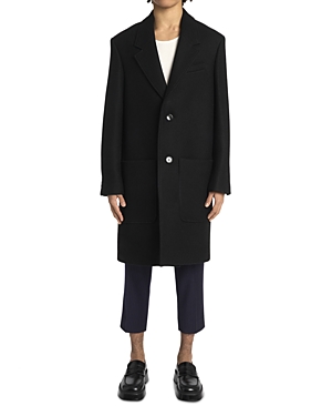 Ami Two Button Wool Coat