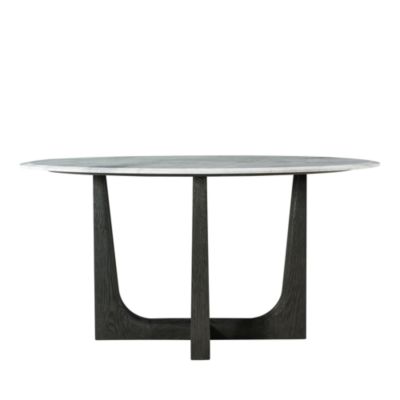 Repose Marble Round Dining Table