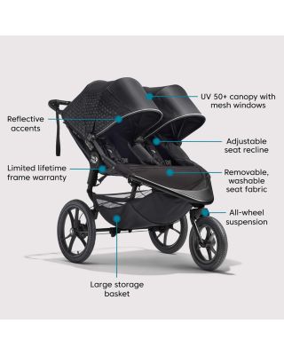 Summit X3 Double Jogging Stroller