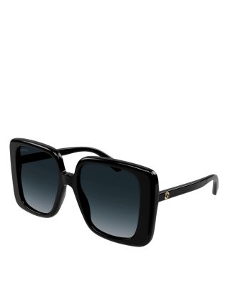 Gucci - '80s Monocolor Butterfly Sunglasses, 55mm