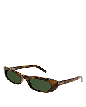 Saint Laurent Shade Fashion Icons Oval Sunglasses, 53mm