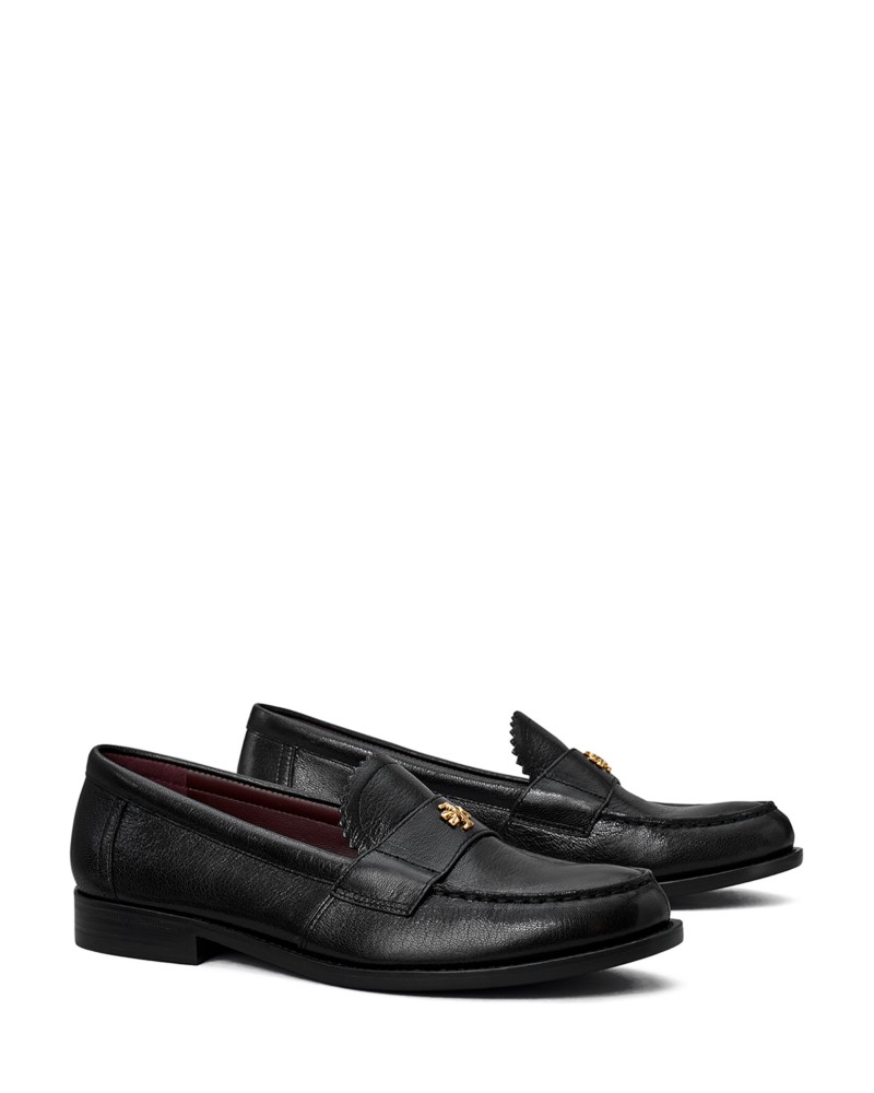 Tory Burch Women's Classic Loafers in Perfect Black