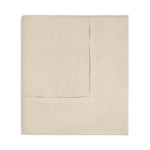 Sferra Festival Square Hemstitched Tablecloth, 66 X 66 In Oyster