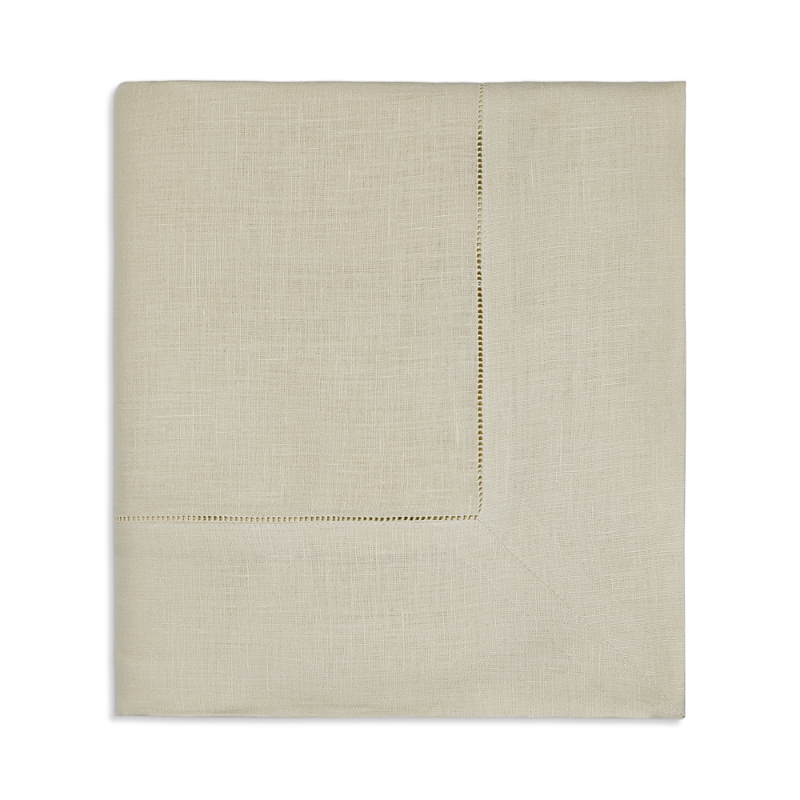 Sferra Festival Square Hemstitched Tablecloth, 66 X 66 In Stone