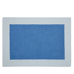 Sferra Roma Colorblock Placemats, Set Of 4 In Ocean/sky