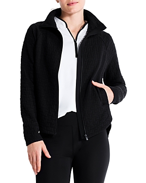 Nic + Zoe Nic+zoe All Year Quilted Jacket In Black Onyx