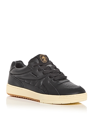 Palm Angels Men's University Low Top Sneakers In Black