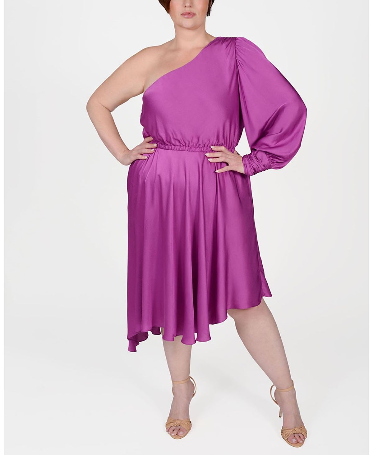 Mayes Nyc Olivia One Shoulder Dress
