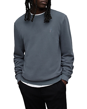 Allsaints Raven Sweatshirt In Beetle Blue