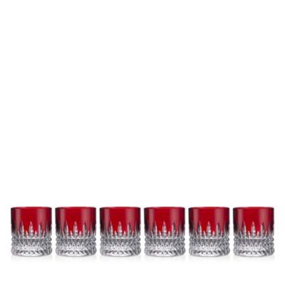 Waterford - New Year Celebration Small Red Tumblers, Set of 6