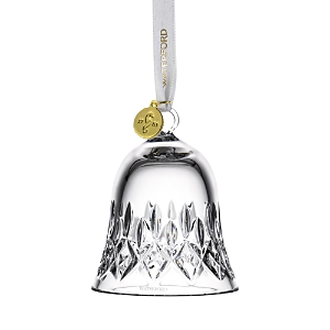 Waterford Lismore Bell Ornament In Clear