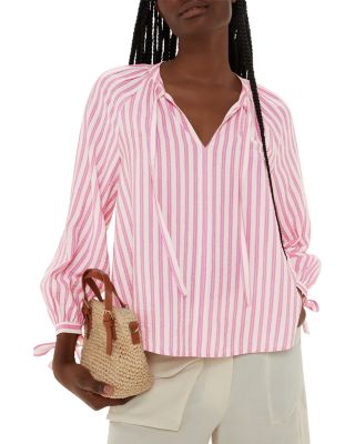 Whistles - Mia Tie Neck Top