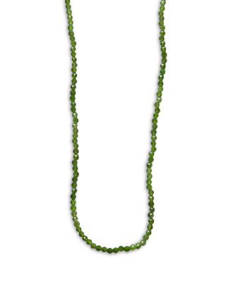 Argento Vivo All Around Beaded Chrome Necklace, 16