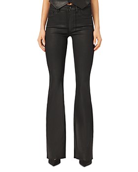 DL1961 - Bridget High Rise Ankle Bootcut Jeans in Black Coated