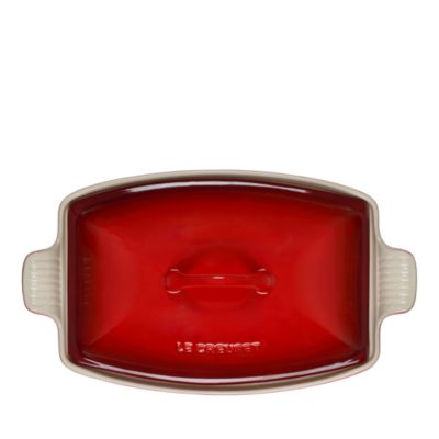 Enameled Stoneware Covered Baker