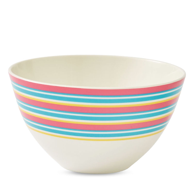 Spode Calypso Bowls, Set Of 4 In Multi Stripe