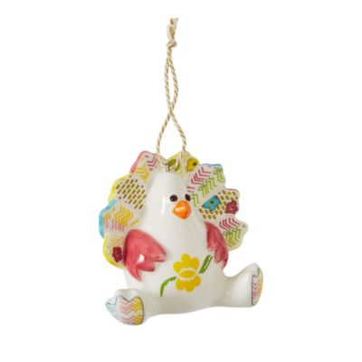 Timothy Turkey Patchwork Ornament