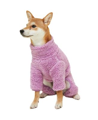 Little Beast - Purple Disco Fleece Onesie for Dogs